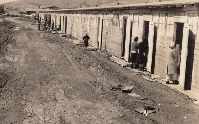 Image of Tanforan Japanese American internment camp